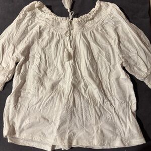 Lucky brand off the shoulder top